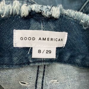 NWT Good American Jeans Fray Waistband